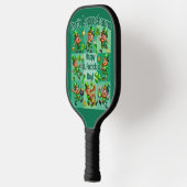 Raquette De Pickleball Saint Patrick's Day Fun Adorable "Party Leprechaun (Gauche)