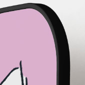 Raquette De Pickleball Sally en colère (Détail gauche)