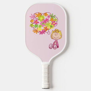 Raquette De Pickleball Sally pense aux fleurs