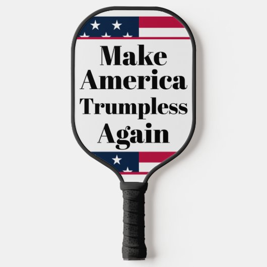 Raquette de Pickleball sans Trump (Recto)
