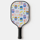 Raquette De Pickleball Sardines et citrons (Verso)