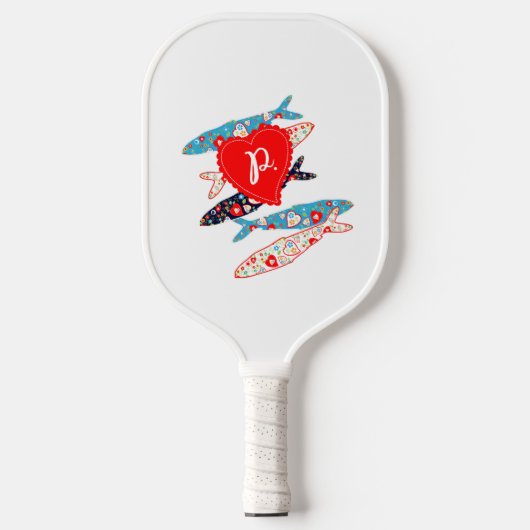 Raquette De Pickleball Sardines portugaises (Recto)