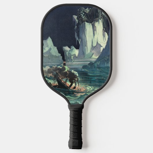 Raquette De Pickleball Sargasso Sea Grim Reaper & Sinking du Titanic (Verso)