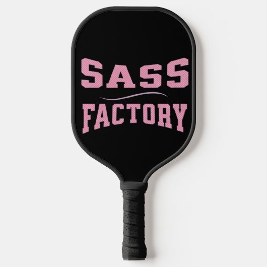 Raquette De Pickleball Sass Factory - Drôle (Recto)