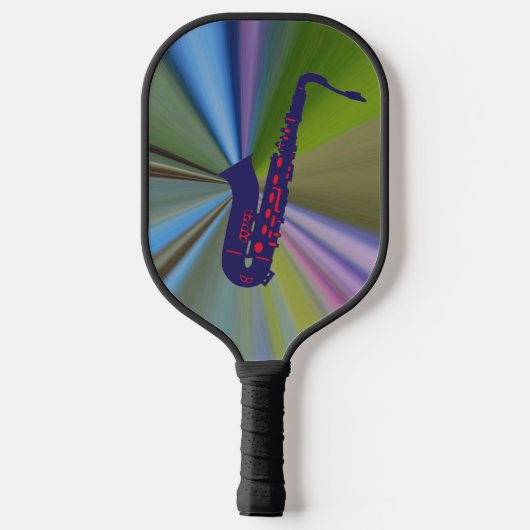 Raquette De Pickleball Saxophone personnalisable Instrument de musique mo (Verso)
