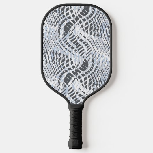 Raquette De Pickleball Scales - Acier + Bleu (Verso)