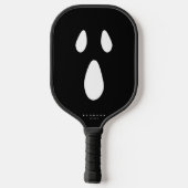 Raquette De Pickleball Scare Face Boo Ghost Funny Stylish Halloween (Verso)