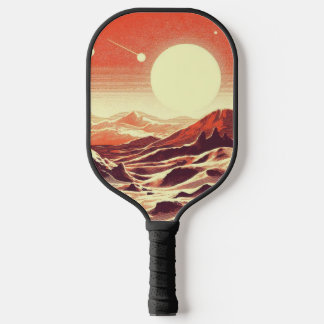 Raquette De Pickleball Sciage de paysage martien SF (2)