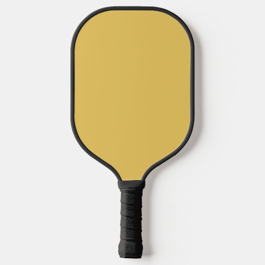 Raquette De Pickleball Script en or clair personnalisé (Verso)