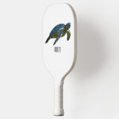 Raquette De Pickleball Sea turtle cartoon (Gauche)