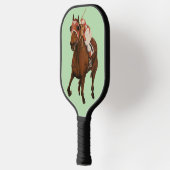 Raquette De Pickleball  Seabiscuit, Thoroughbred Classic Racehorse Wins (Gauche)