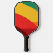 Raquette De Pickleball Semi-cercles aux couleurs vives (Verso)