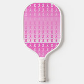 Raquette De Pickleball Sensibilisation au cancer du sein Ruban rose (Recto)
