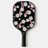 Raquette De Pickleball Sensibilisation au cancer du sein Rubans roses (Verso)