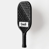 Raquette De Pickleball Séquence Centesimal 12chiffres Fibonacci par K Yon (Gauche)