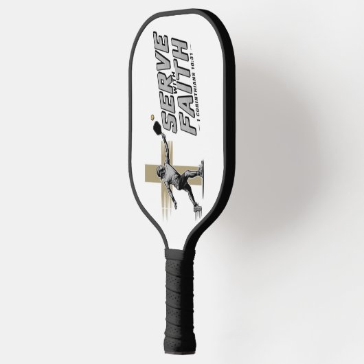 Raquette De Pickleball Serve With Faith Christian Pickleball Paddle (Gauche)