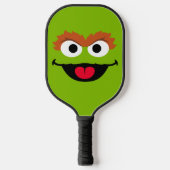 Raquette De Pickleball Sesame Street Oscar the Grouch Face (Recto)