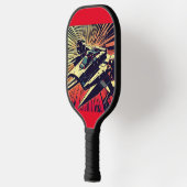 Raquette De Pickleball SF Anime Starfighter - Woodcut (1) (Gauche)
