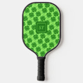 Raquette De Pickleball Shamrock de la fête de la St Patrick sur mesure (Verso)