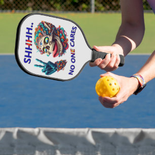 Raquette De Pickleball SHHH... Personne Ne Se Soucie D'Un Moteur De Revêt