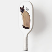 Raquette De Pickleball Siamese cat cartoon (Gauche)