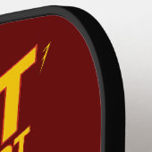 Raquette De Pickleball Silence Parle Volumes : Le Pickleball Power (Détail gauche)