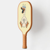 Raquette De Pickleball Silly Goose, Quirky, Funny Cartoon Goose (Gauche)