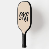 RAQUETTE DE PICKLEBALL SIMPLE 3 LETTRES MONOGRAM PICKLEBALL PADDLE (Gauche)