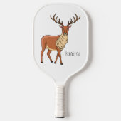 Raquette De Pickleball Simple dessin (Verso)