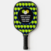 Raquette De Pickleball SIMPLEMENT CHANTER LE DINK Custom (Recto)