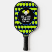 Raquette De Pickleball SIMPLEMENT CHANTER LE DINK Custom (Verso)