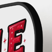 Raquette De Pickleball Single and Fabulous Anti Valentines Day (Détail gauche)