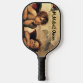 Raquette De Pickleball Sistine Madonna Angels par Raphael Sanzio (Recto)