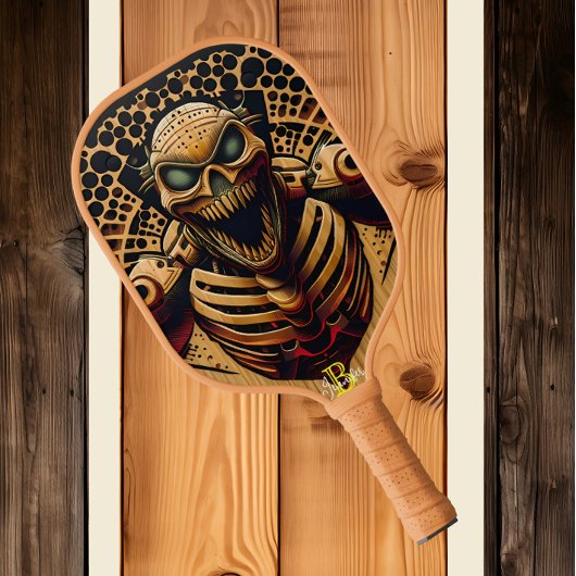 Raquette De Pickleball Skeleton Dance sur Pickleball Paddle