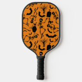 Raquette De Pickleball Skeletons d'Halloween Macabre Dance (Verso)