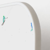 Raquette De Pickleball Ski alpin d'hiver Ski Ski Ski Motif (Détail gauche)