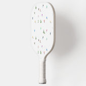 Raquette De Pickleball Ski alpin d'hiver Ski Ski Ski Motif (Gauche)