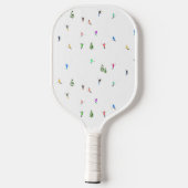 Raquette De Pickleball Ski alpin d'hiver Ski Ski Ski Motif (Verso)
