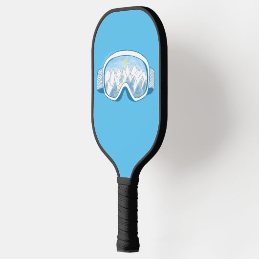 Raquette De Pickleball Ski Goggles Mountain Reflection (Gauche)