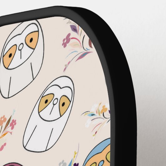 Raquette De Pickleball Sleepy Sloth (Détail gauche)