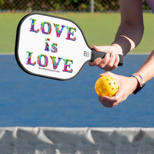 Raquette De Pickleball SlipperyJoe amour est l'amour goutte à goutte de f (Insitu)