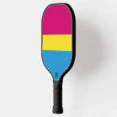 Raquette De Pickleball SlipperyJoe pansexuel drapeau de la fierté rose am (Gauche)