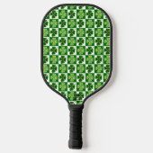 Raquette De Pickleball SlipperyJoe's Green four-leaf clovers Saint Patric (Verso)