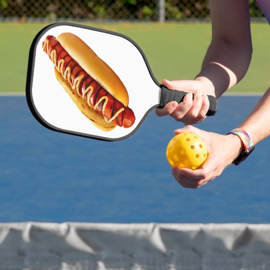 Raquette De Pickleball SlipperyJoe's hot dog niché doucement pain jaune v (Insitu)
