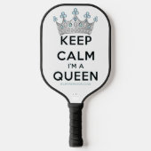 Raquette De Pickleball SlipperyJoe's Keep Calm Queen couronne joyaux a (Recto)
