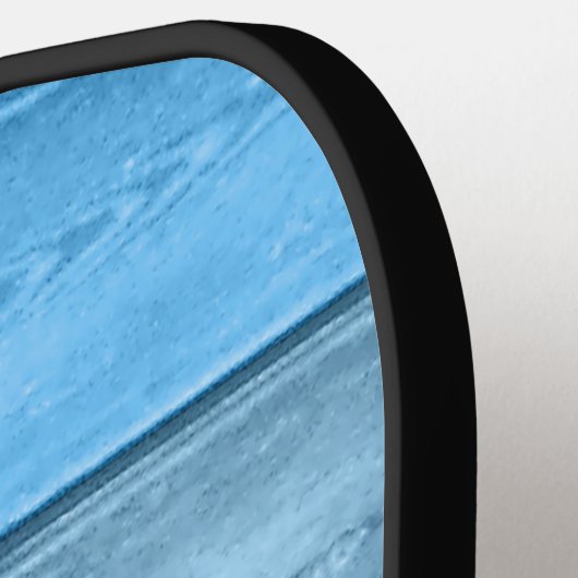 Raquette De Pickleball SlipperyJoe's loutre patte de bois de caisse textu (Détail gauche)