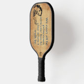 Raquette De Pickleball SlipperyJoe's Princess clap marchant drôle les ann (Gauche)