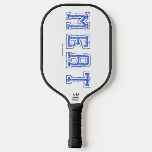 Raquette De Pickleball SlipperyJoe's viande la résistance à l'inégale hau (Verso)