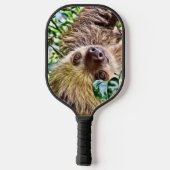 Raquette De Pickleball Sloth peint (Verso)