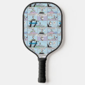 Raquette De Pickleball Snoopy & Friends | Aller Randonnée (Verso)